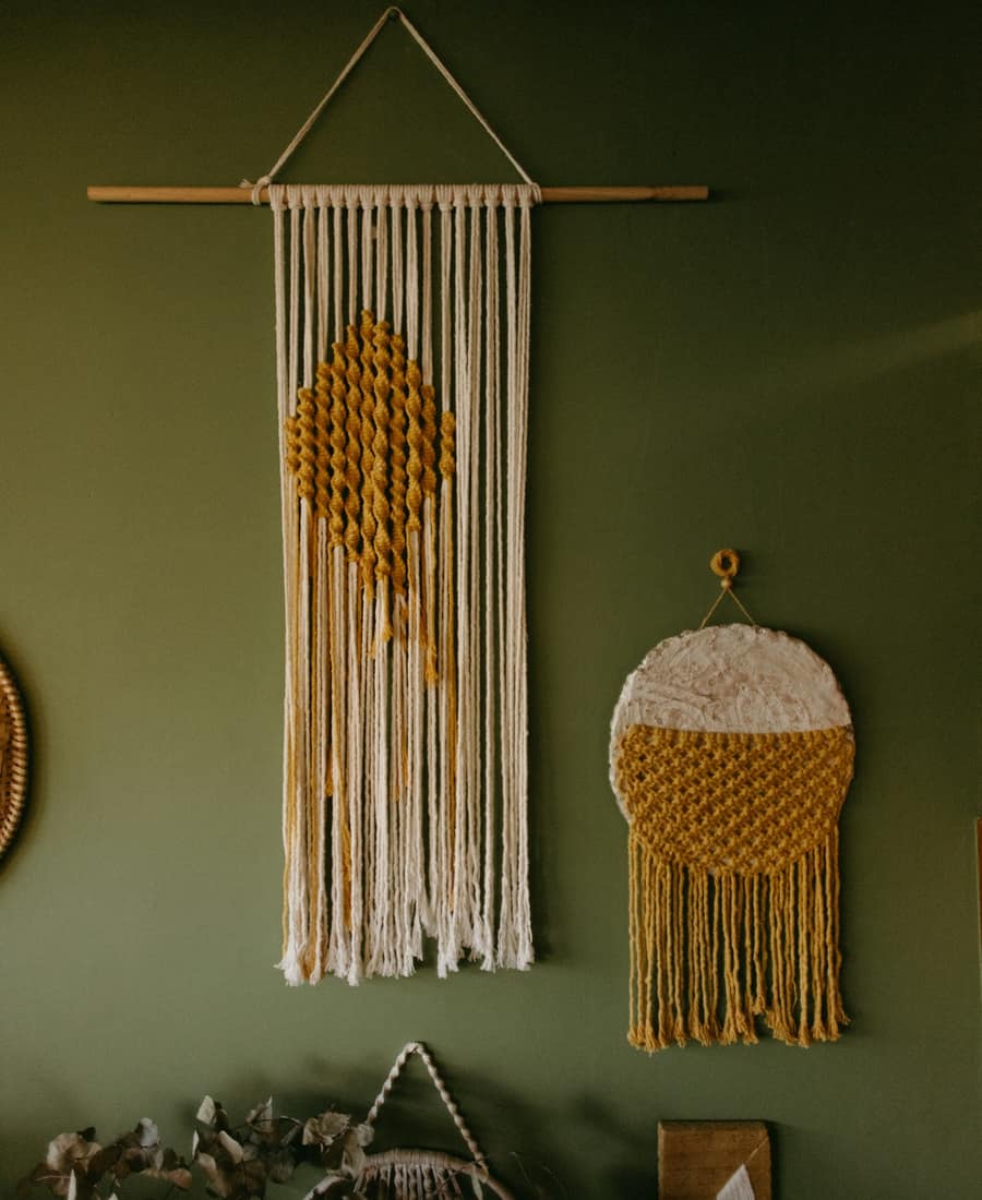 Ivory Weave Wall Hanging