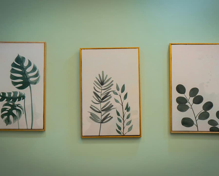 Linen Framed Herbarium